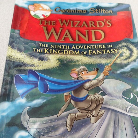 Geronimo Stilton Hardcover The Wizard's Wand - Picture 1 of 2